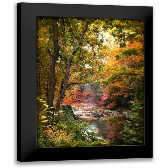 Jenney, Jessica 12x14 Black Modern Framed Museum Art Print Titled - Stream of Consciousness
