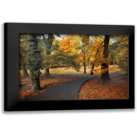 Jenney, Jessica 18x13 Black Modern Framed Museum Art Print Titled - Entrance to Autumn