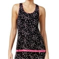 thumbnail image 1 of Jenni By Jennifer Moore Womens Printed Racerback Pajama Tank Top Heart Petals L, 1 of 2