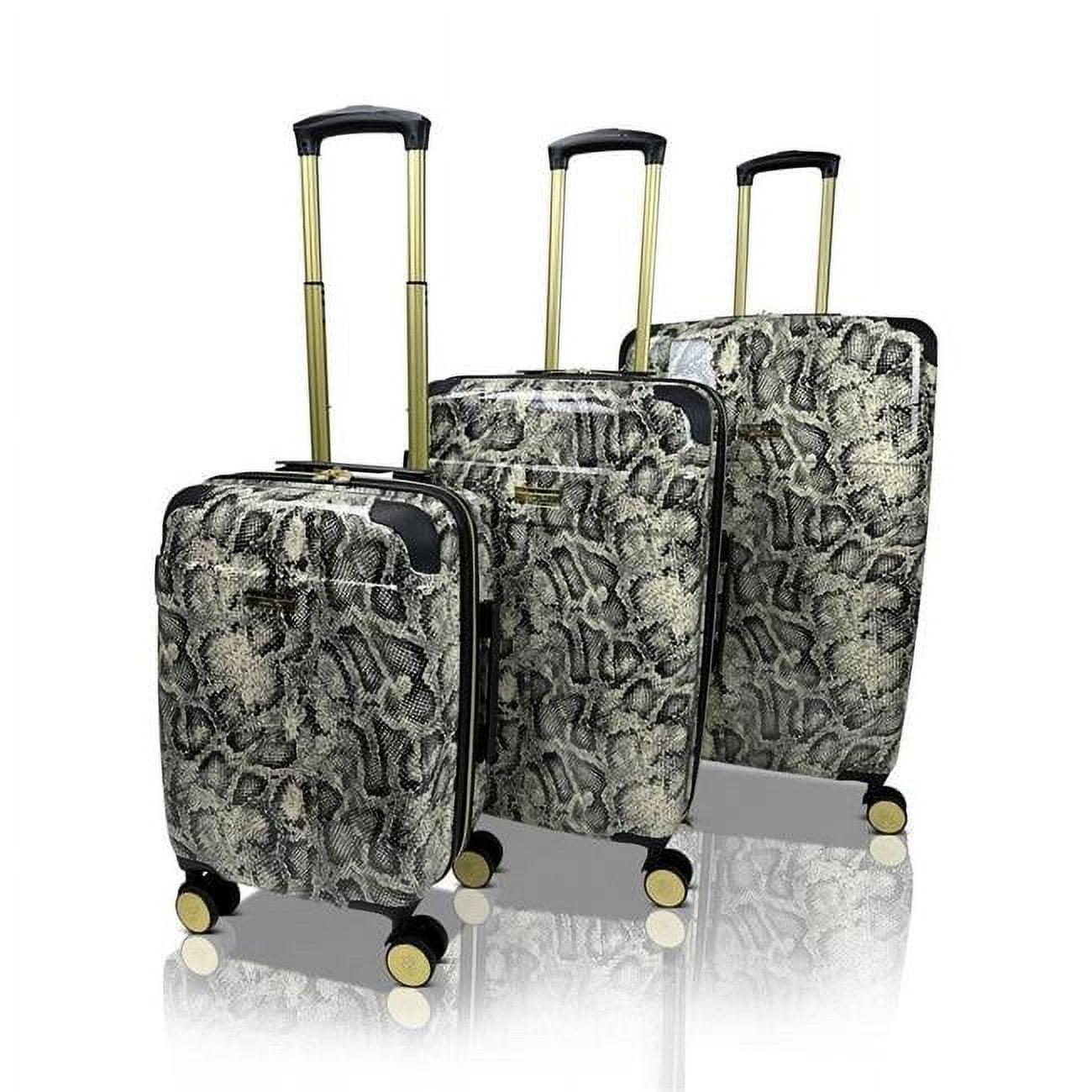 Jenni Chan Python 3-Piece Hardside Spinner Set - Walmart.com