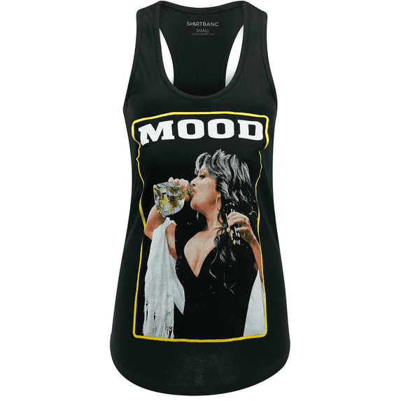 Jenni Mood Womens Shirts and Racerback Tank Tops Queen of Banda Homage