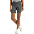 thumbnail image 1 of Jenni On Repeat Crossband Bike Shorts In Harbor Grey, 1 of 1