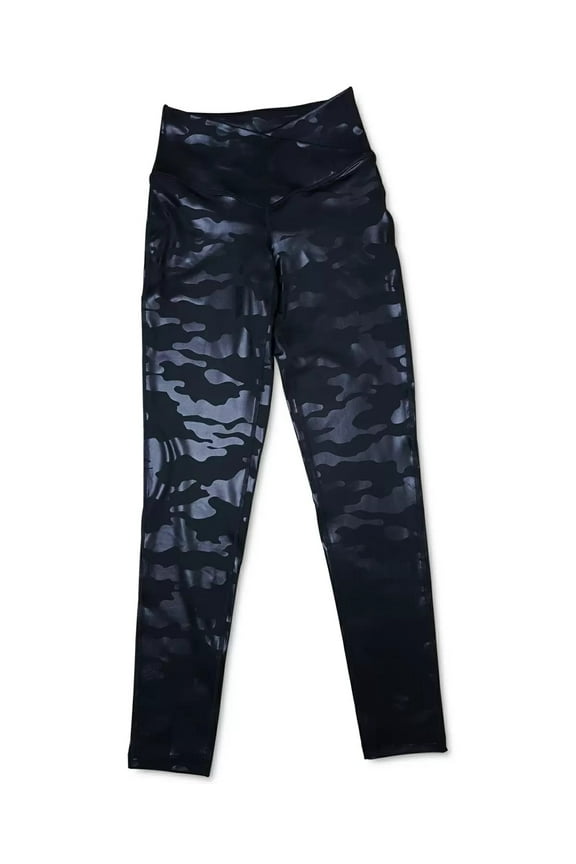 On Repeat Crossover Full Length Leggings, Navy Blue, XX-Large