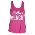 thumbnail image 1 of Jenni Pink Keyhole-Back Feelin Beachy Graphic Pajama Tank Top XS, 1 of 3