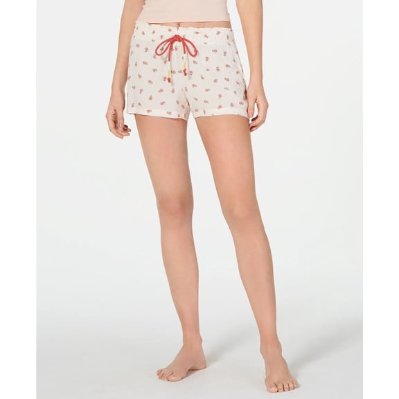 Jenni Printed Lightweight Pajama Shorts Flower XL