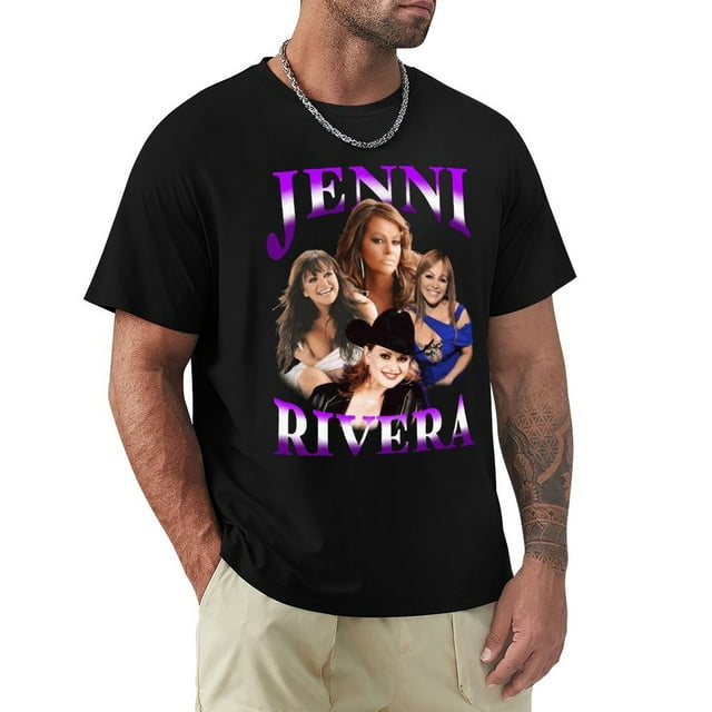 Jenni Singer Rivera T Shirt Men's Cotton Crew Neck Comfort Stylish ...