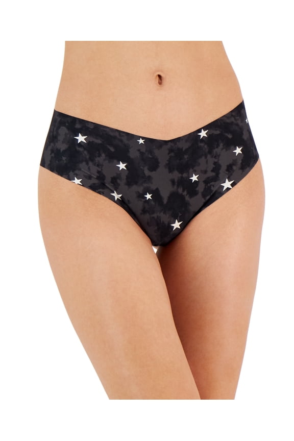 Women's No-Show Bikini Underwear Starry Tie Dye (Starry Tie Dye, M)