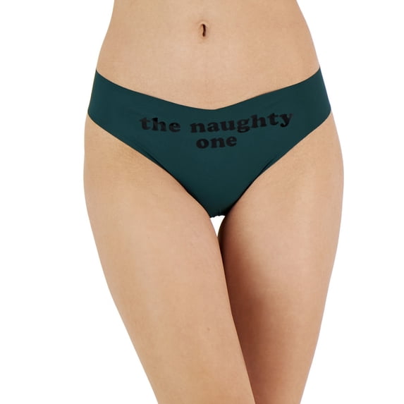 Jenni Women's No-Show Bikini Underwear Nice One (Nice One, M)