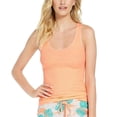 thumbnail image 1 of Jenni Women's Ribbed Lace-Trim Tank Sleep Top, NEON CORAL, XS New with box/tags, 1 of 3
