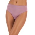 thumbnail image 1 of Jenni Women’s Seamless Ribbed Hi-Cut Thong, Antique Rose, Medium, 1 of 1
