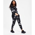 thumbnail image 1 of Jenni Women's Solid Sherpa Top and Jogger Pants Pajama Set., Dynamic Tiedye XS, 1 of 4