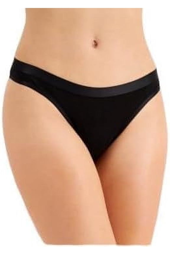 Womens Thong, Black, Small