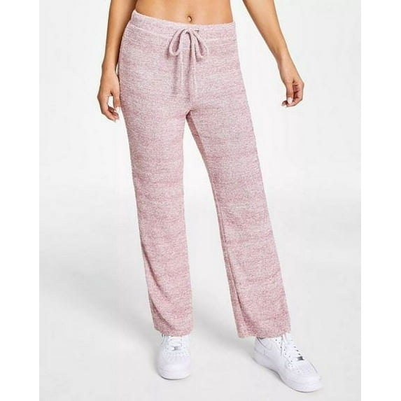 Jenni Womens Fuzzy Knit Pants
