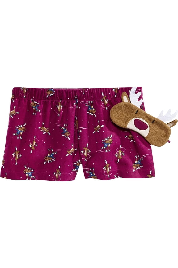 Womens Printed Flannel Pajama Bottoms