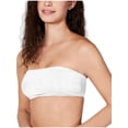 thumbnail image 1 of Jenni Womens White Wireless Moderate Coverage Seamless Bandeau Bra XL, 1 of 4