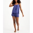 thumbnail image 1 of Jenni by Jennifer Moore Printed Tank And Shorts Pajama Set Womens, 1 of 3