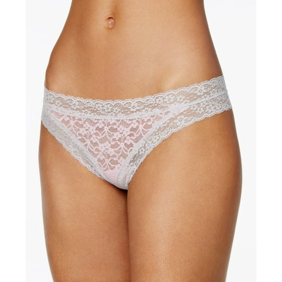Jenni by Jennifer Moore Womens Cheeky Lace Thong