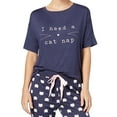 thumbnail image 1 of Jenni by Jennifer Moore Womens Graphic Pajama T-Shirt, 1 of 1