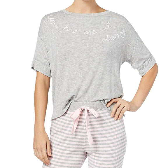 Jenni by Jennifer Moore Womens Graphic Print Pajama T-Shirt