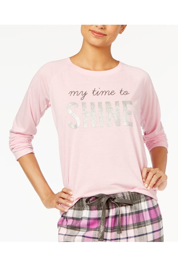 Womens Graphic Print Pajama Top
