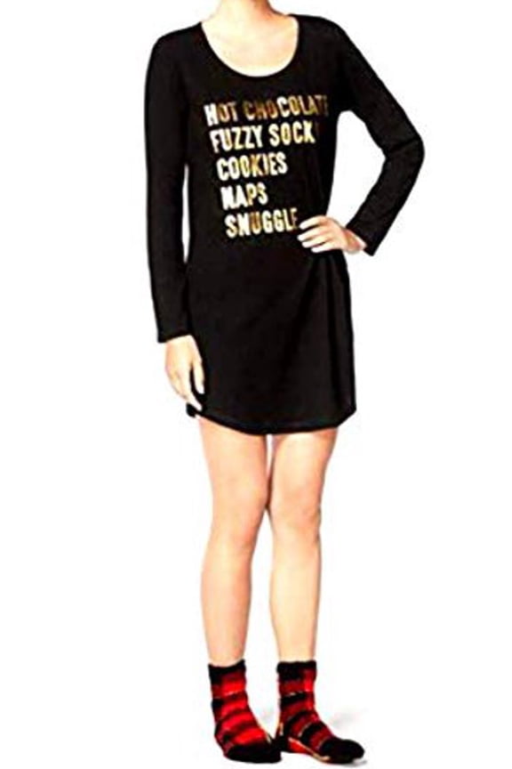 Womens Intimates Graphic Printed Bridal Nightgown