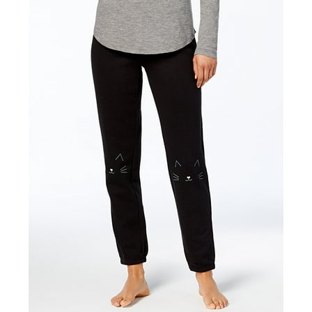 Jenni by Jennifer Moore Womens Printed Jogger Pajama Pants