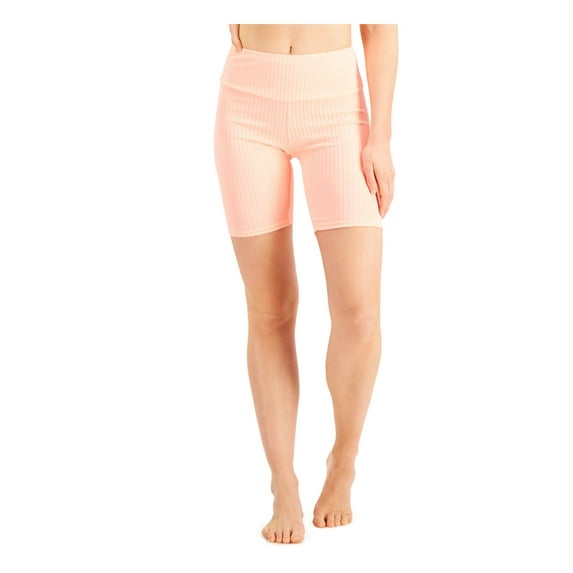 Jenni by Jennifer Moore Womens Ribbed Bike Shorts