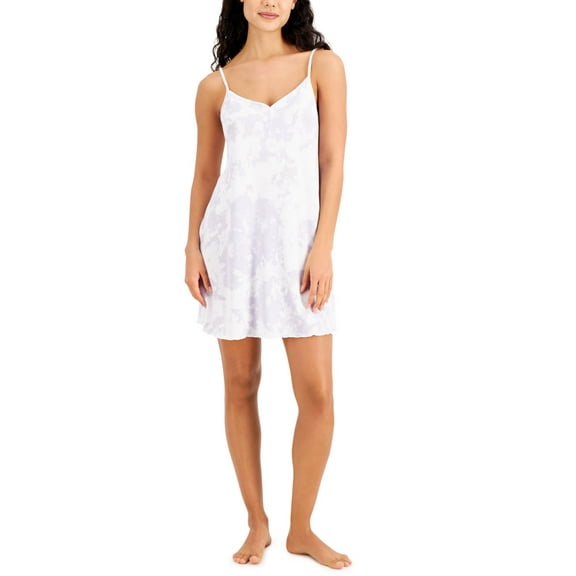 Jenni by Jennifer Moore Womens Ribbed Short Nightgown