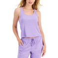 thumbnail image 1 of Jenni by Jennifer Moore Womens Ribbed Sleep Tank Top, 1 of 1