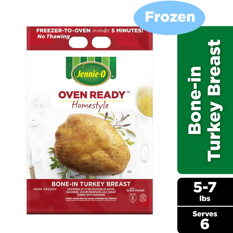 Frozen turkey breast bone in sale