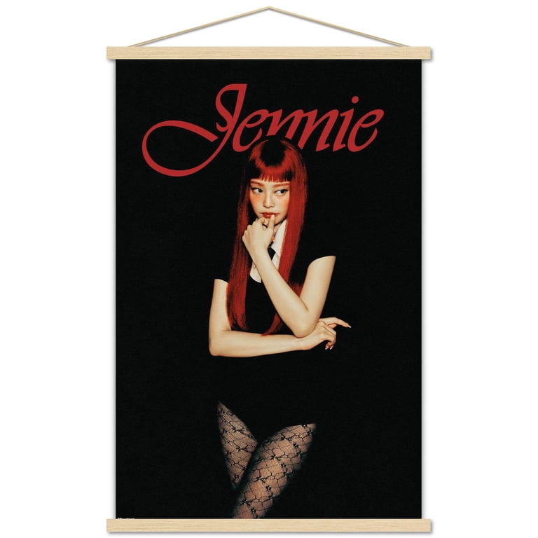 JENNIE Ruby ソニーミュージック当選品 ポスター Jennie: Ruby - Full Body Wall Poster with Magnetic Frame, 22.375
