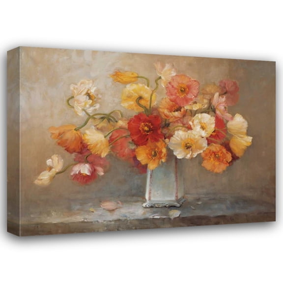 Jennie Tomao 24x19 Gallery Wrapped Canvas Wall Art Titled - Summer Dream