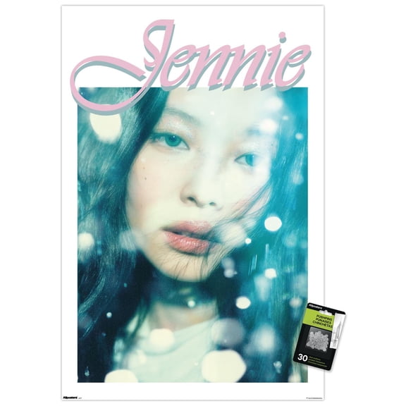 Jennie: Utopia - Face Wall Poster with Push Pins, 22.375" x 34"