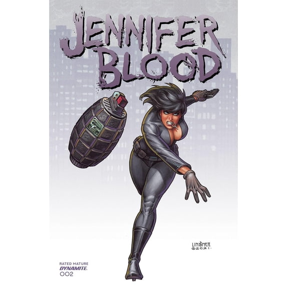 Collectible Jennifer Blood #2 Cvr B Linsner (mr) Dynamite Comic Book