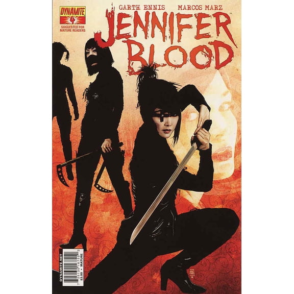 Jennifer Blood (Vol. 1) #4A VF ; Dynamite Comic Book