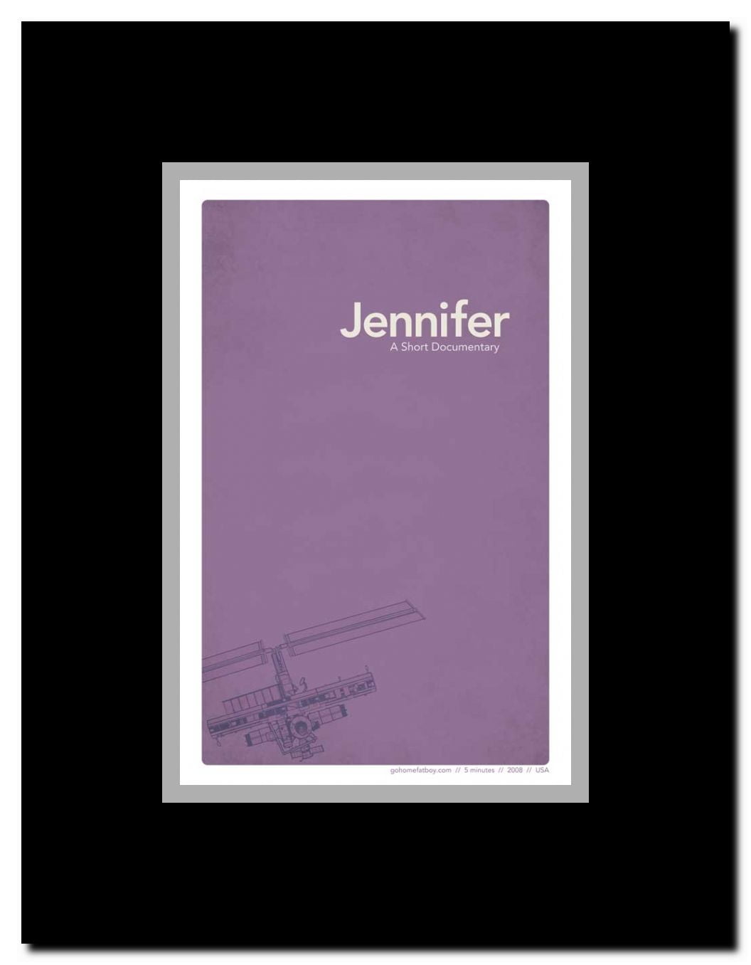 Jennifer Framed Movie Poster