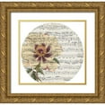 thumbnail image 1 of Jennifer Goldberger 16x15 Gold Ornate Wood Framed with Double Matting Museum Art Print Titled - Musical Paris Collection G, 1 of 4