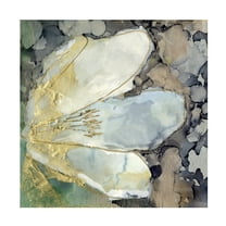 Jennifer Goldberger 'Abstracted Lily II' Canvas Art