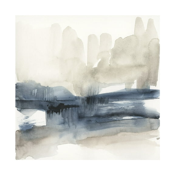 Trademark Fine Art Jennifer Goldberger Fog on the Horizon III Canvas Wall Art - 14x14