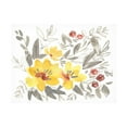 thumbnail image 1 of Jennifer Goldberger 'Golden Flower Composition I' Canvas Art, 1 of 3
