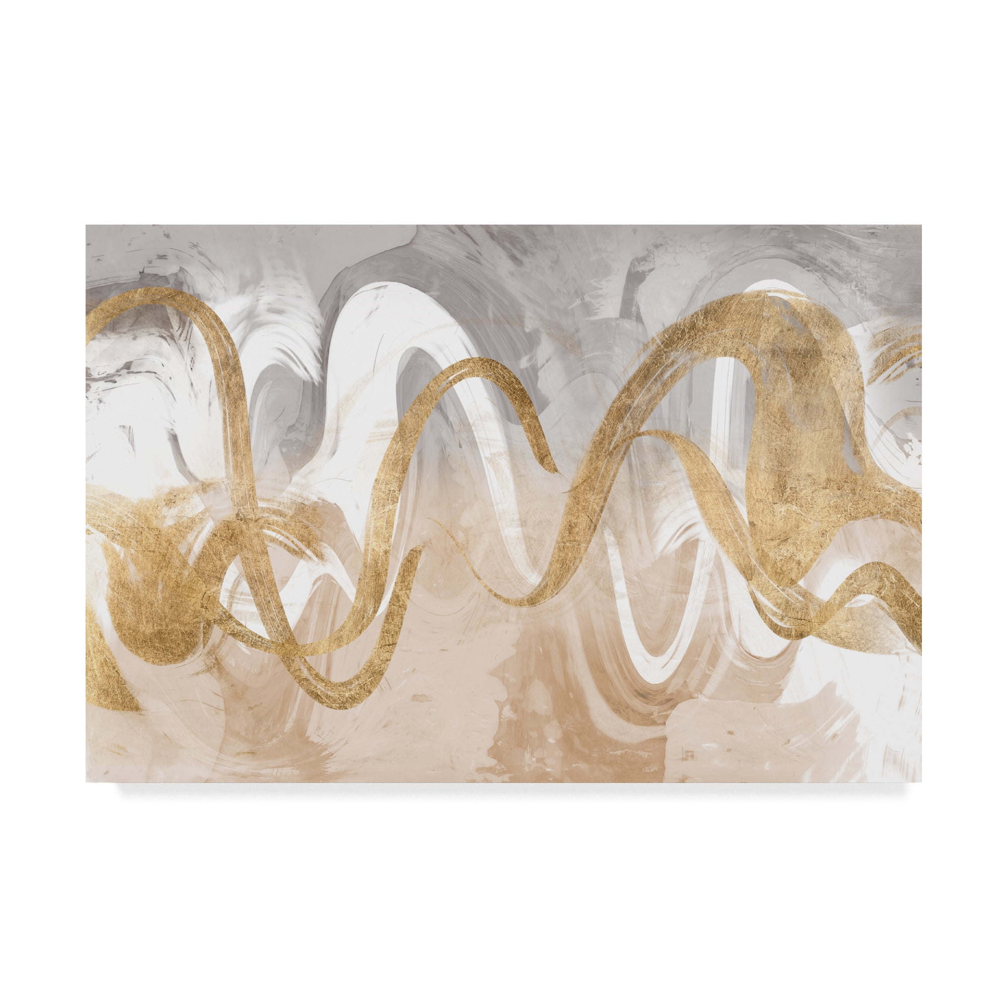 Jennifer Goldberger 'Infinite Swirl I' Canvas Art