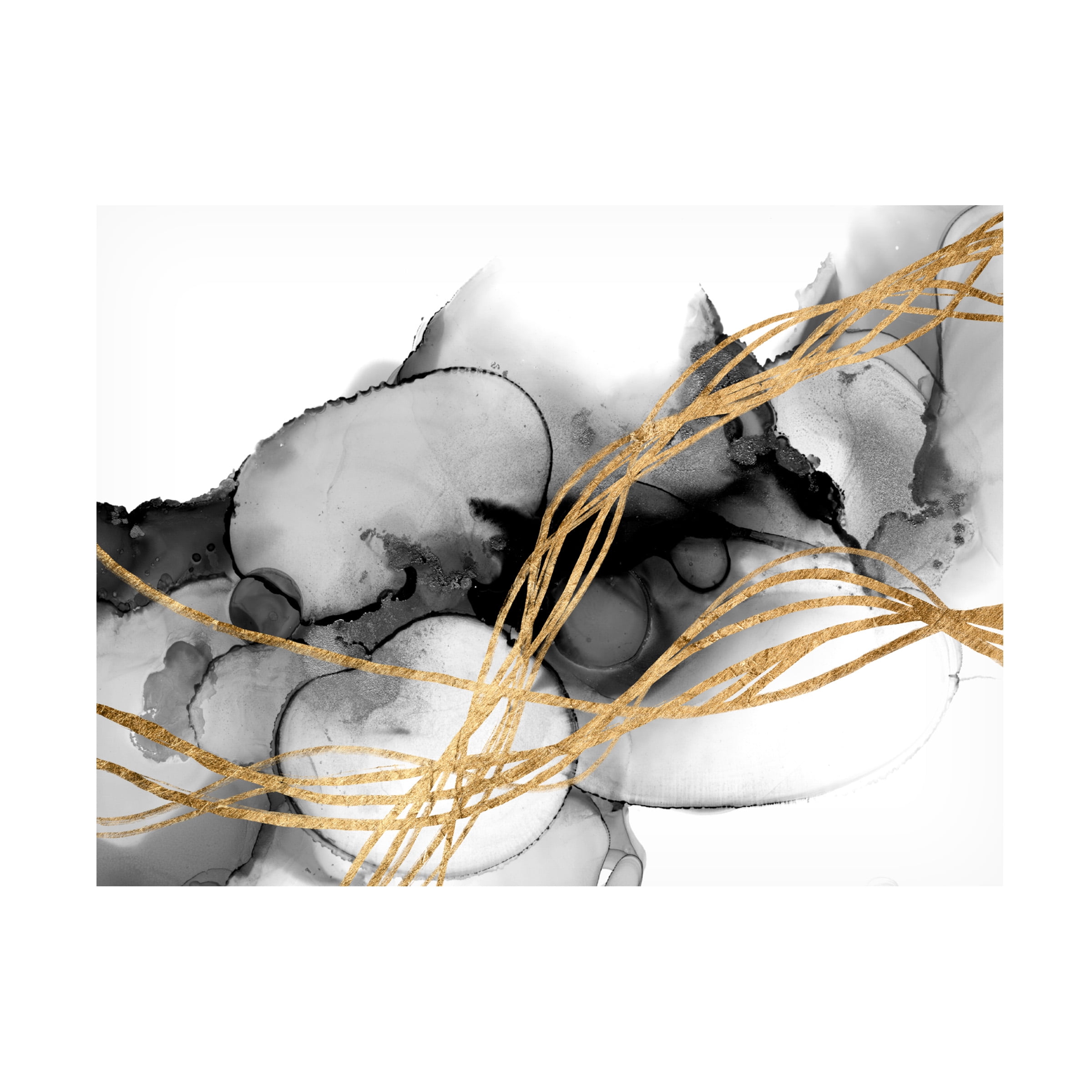 Jennifer Goldberger 'Matrix Undulation II' Canvas Art