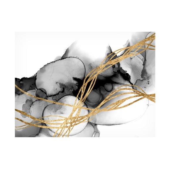 Jennifer Goldberger 'Matrix Undulation II' Canvas Art