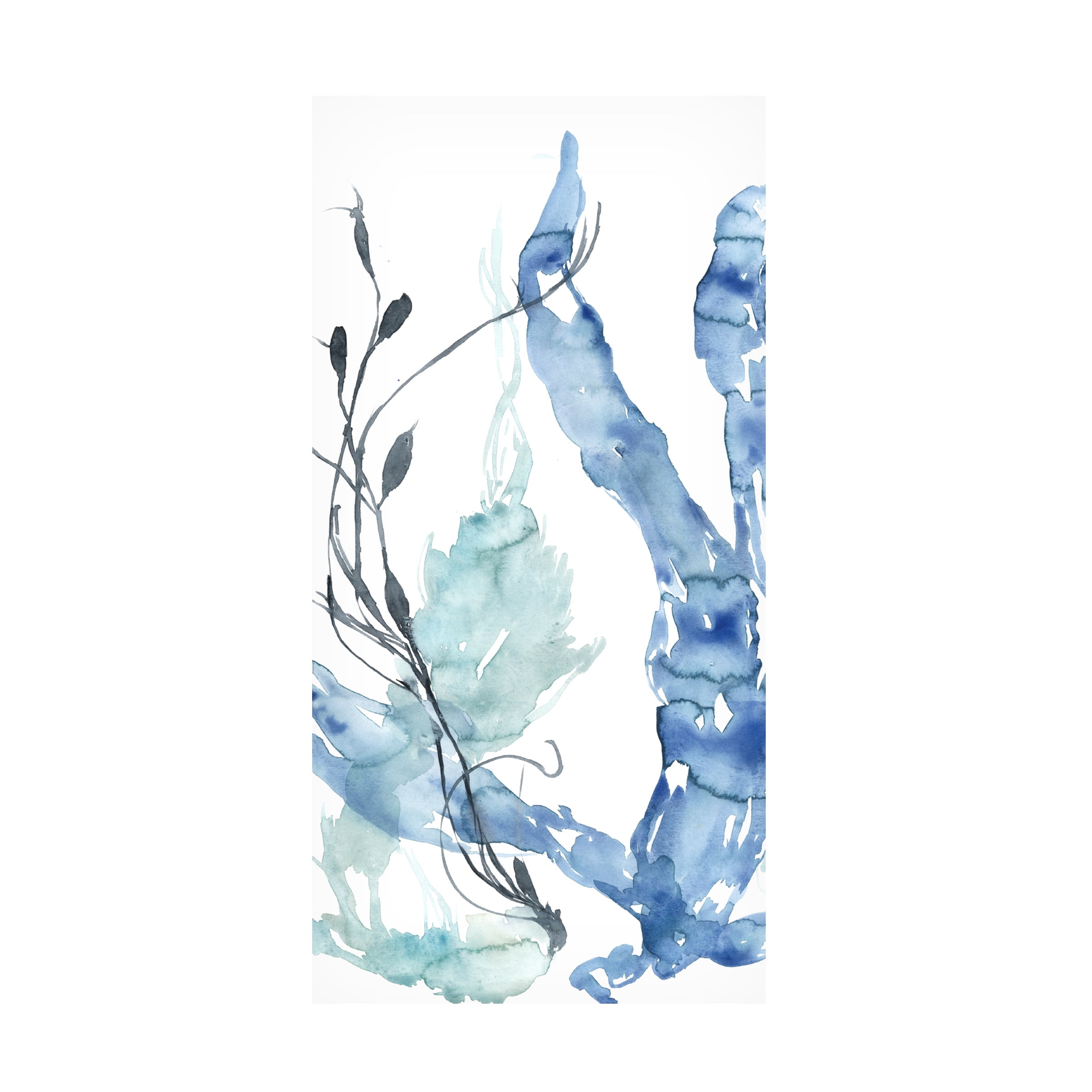 Jennifer Goldberger 'Ocean Etude Triptych II' Canvas Art