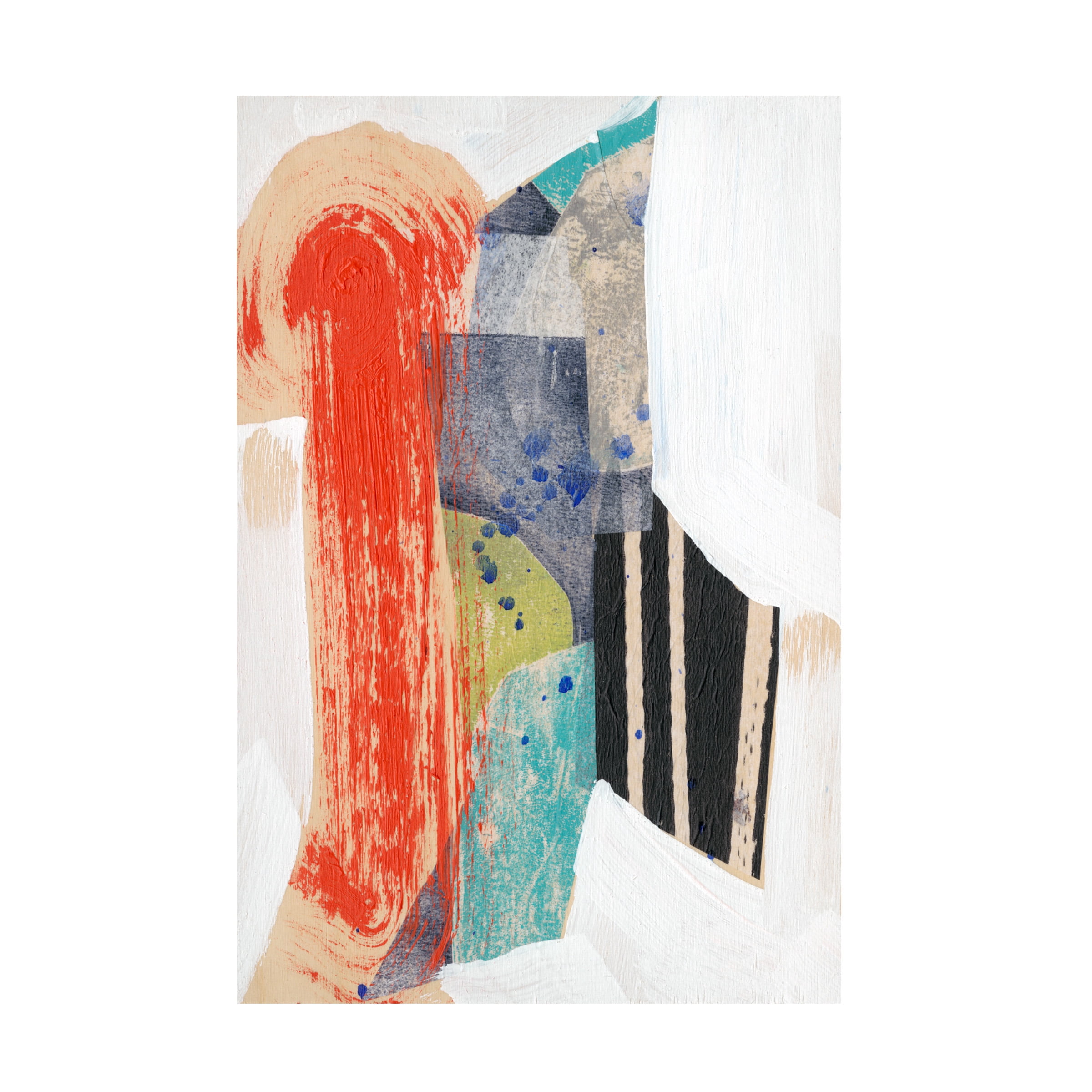 Jennifer Goldberger 'Pop Quirk II' Canvas Art