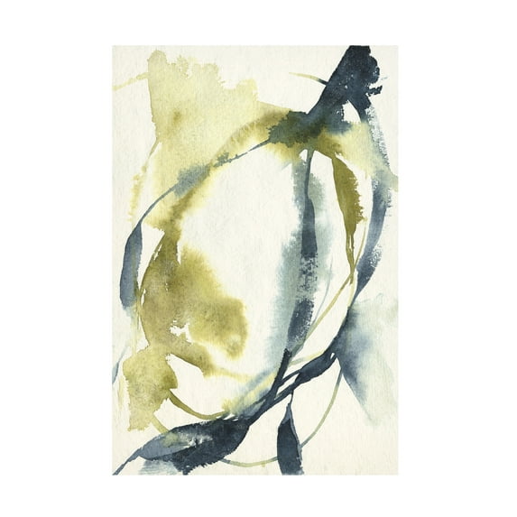 Jennifer Goldberger 'Unwinding I' Canvas Art