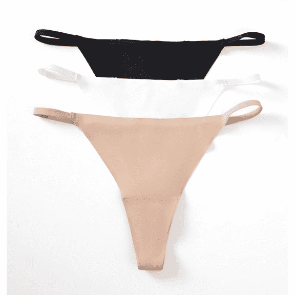 Jennifer Intimate 3 Pack Women’s Microfiber Double‑Layered Side G‑String Thong (S–XL)