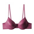 thumbnail image 1 of Jennifer Intimate Very Elegant Bra Smooth Satin Finish with Peacock Lace Design in Rose Only Sizes (32B–40C), 1 of 3