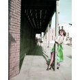 thumbnail image 1 of Jennifer Jones leggy pose in western town 24x36 Movie Poster HD Aluminum Wall Art, 1 of 1