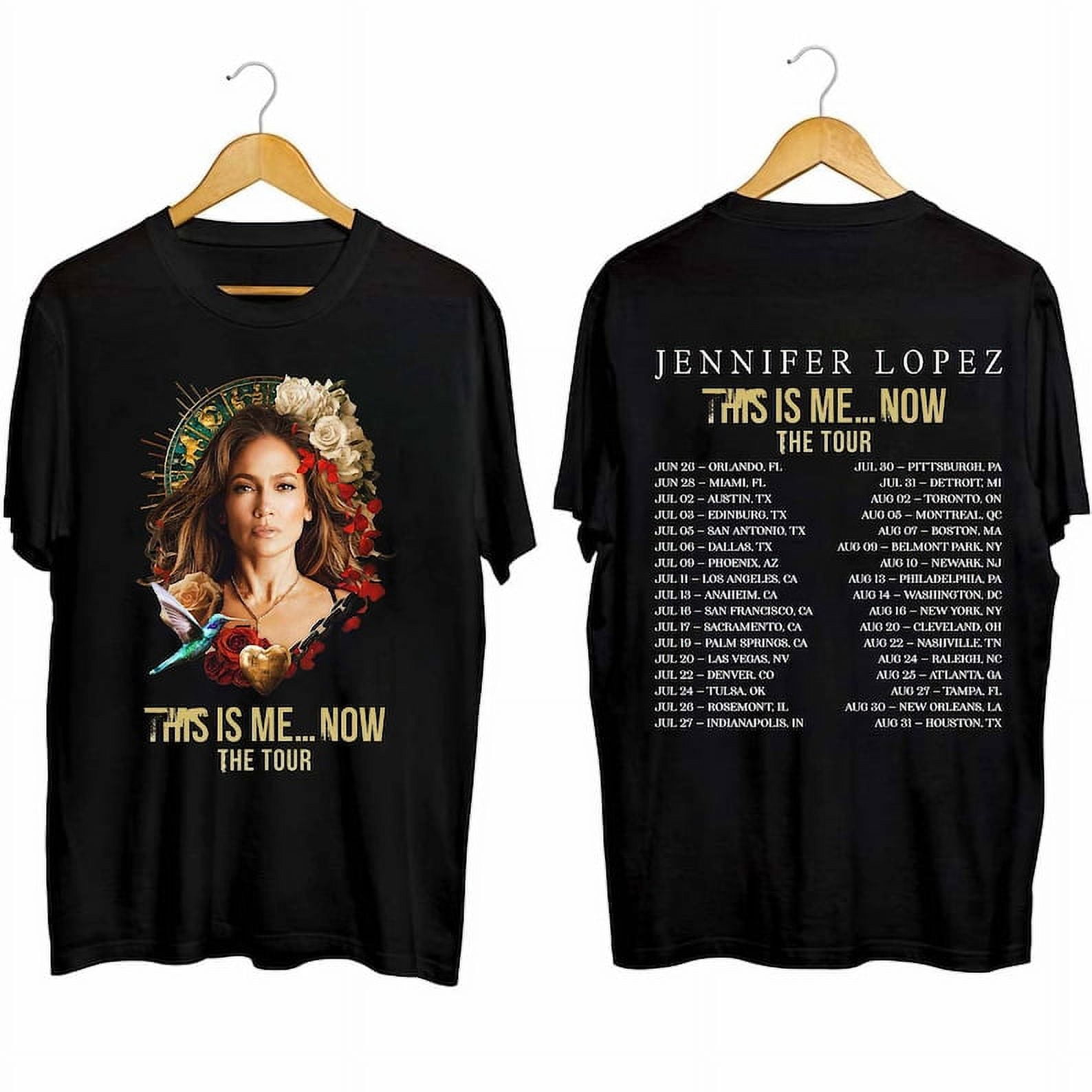 Jennifer Lopez 2025 This Is Me Now Tour Shirt, Jennifer Lopez Fan